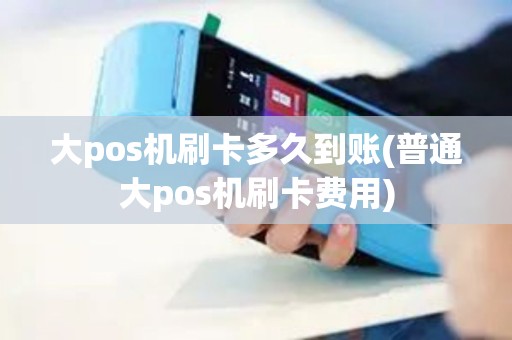 大pos机刷卡多久到账(普通大pos机刷卡费用)
