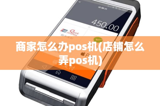 商家怎么办pos机(店铺怎么弄pos机)