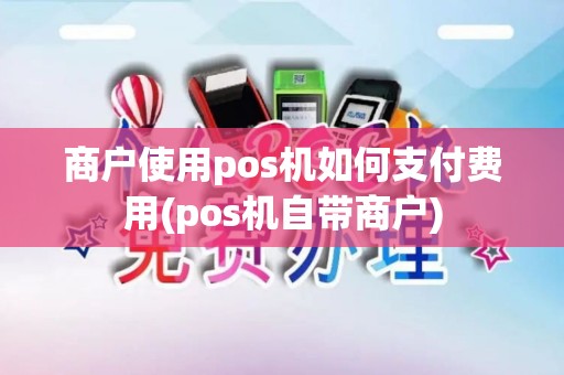 商户使用pos机如何支付费用(pos机自带商户)