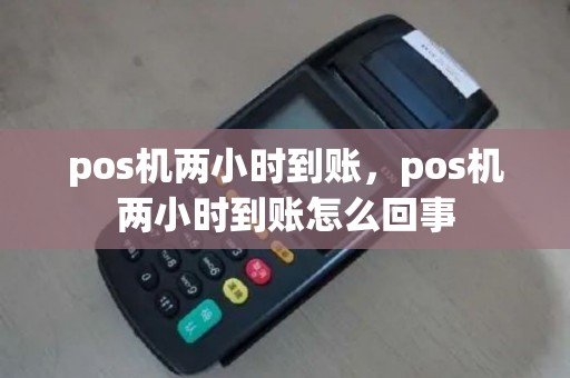pos机两小时到账，pos机两小时到账怎么回事