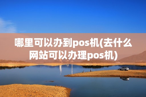 哪里可以办到pos机(去什么网站可以办理pos机)