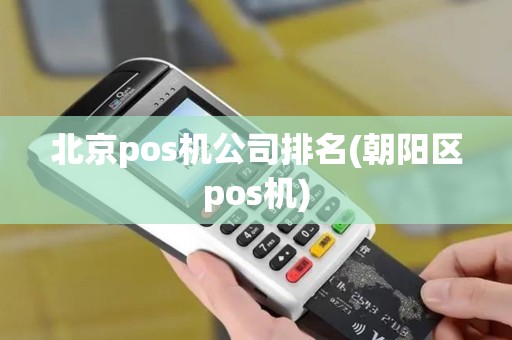 北京pos机公司排名(朝阳区pos机)