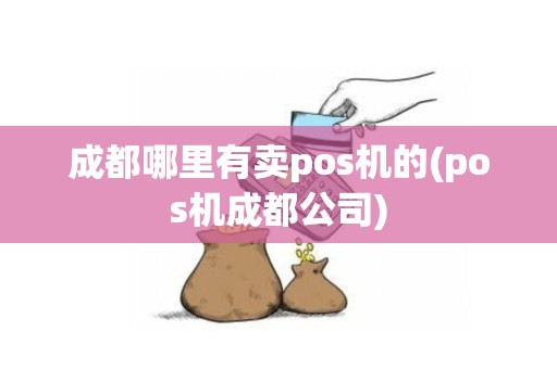 成都哪里有卖pos机的(pos机成都公司)