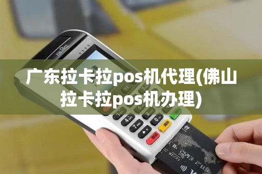 广东拉卡拉pos机代理(佛山拉卡拉pos机办理)