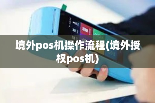 境外pos机操作流程(境外授权pos机)