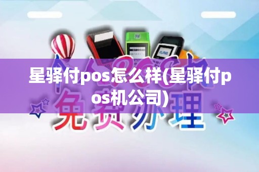 星驿付pos怎么样(星驿付pos机公司)