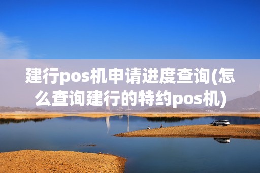 建行pos机申请进度查询(怎么查询建行的特约pos机)