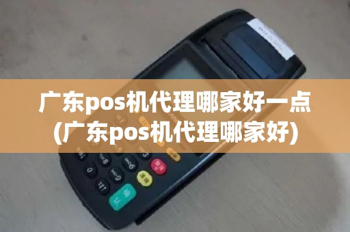 广东pos机代理哪家好一点(广东pos机代理哪家好)