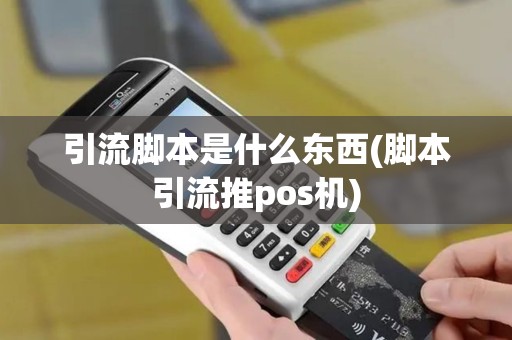 引流脚本是什么东西(脚本引流推pos机)
