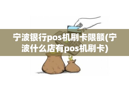 宁波银行pos机刷卡限额(宁波什么店有pos机刷卡)