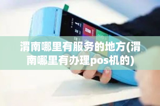 渭南哪里有服务的地方(渭南哪里有办理pos机的)