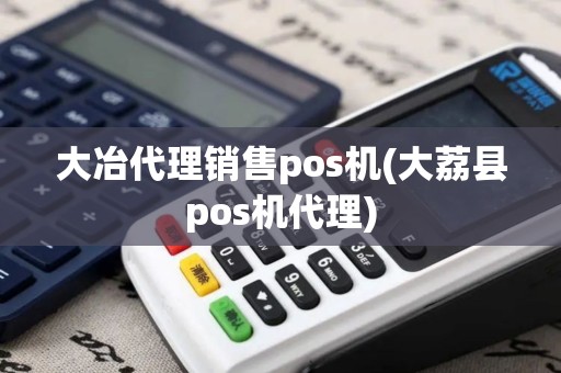 大冶代理销售pos机(大荔县pos机代理)
