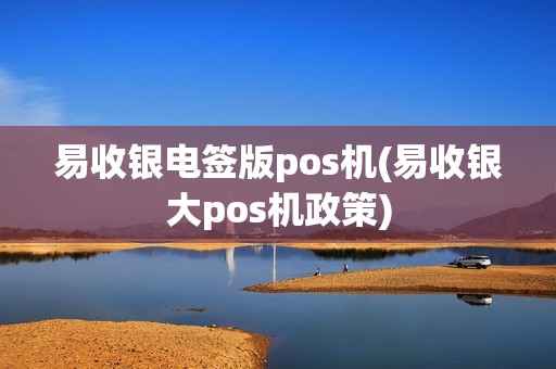 易收银电签版pos机(易收银大pos机政策)
