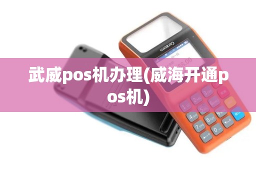 武威pos机办理(威海开通pos机)