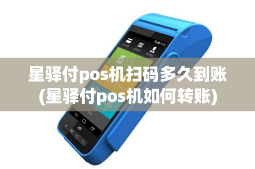 星驿付pos机扫码多久到账(星驿付pos机如何转账)