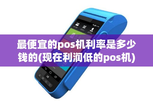 最便宜的pos机利率是多少钱的(现在利润低的pos机)