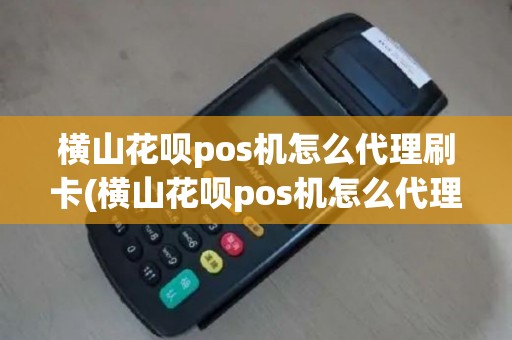 横山花呗pos机怎么代理刷卡(横山花呗pos机怎么代理)