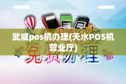 武威pos机办理(天水POS机营业厅)