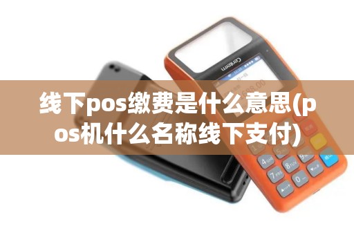线下pos缴费是什么意思(pos机什么名称线下支付)