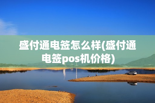 盛付通电签怎么样(盛付通电签pos机价格)