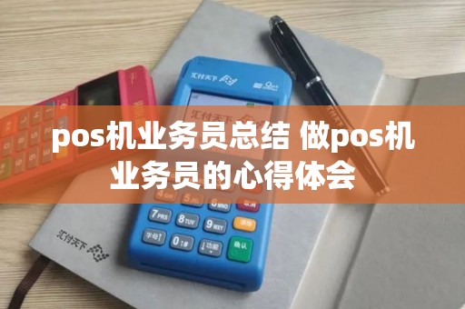 pos机业务员总结 做pos机业务员的心得体会