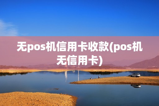 无pos机信用卡收款(pos机无信用卡)