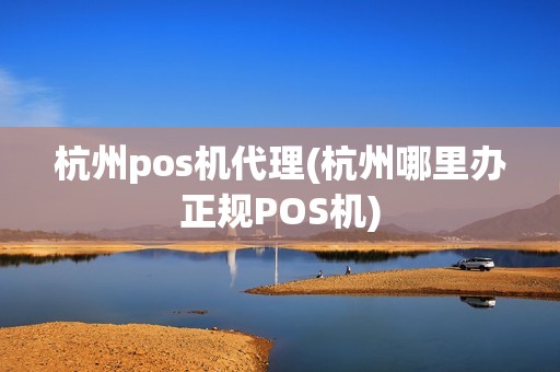 杭州pos机代理(杭州哪里办正规POS机)