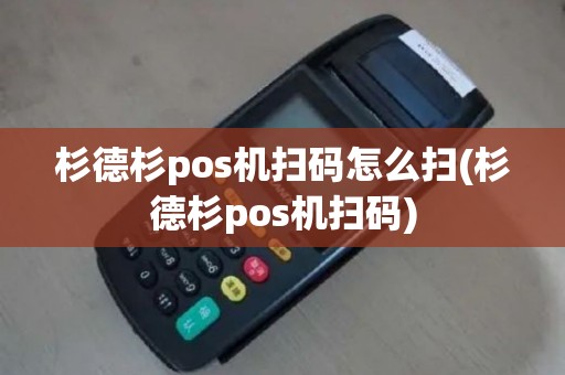 杉德杉pos机扫码怎么扫(杉德杉pos机扫码)