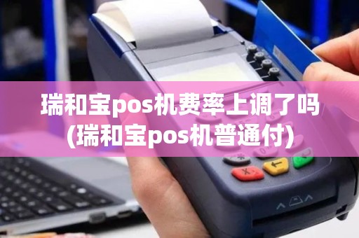 瑞和宝pos机费率上调了吗(瑞和宝pos机普通付)