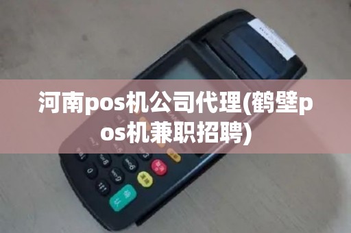 河南pos机公司代理(鹤壁pos机兼职招聘)