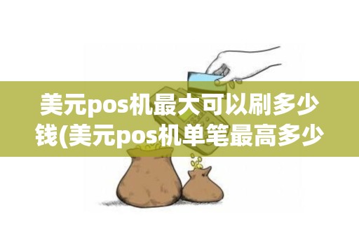 美元pos机最大可以刷多少钱(美元pos机单笔最高多少)