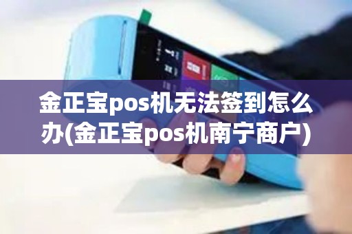 金正宝pos机无法签到怎么办(金正宝pos机南宁商户)