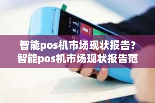 智能pos机市场现状报告？智能pos机市场现状报告范文