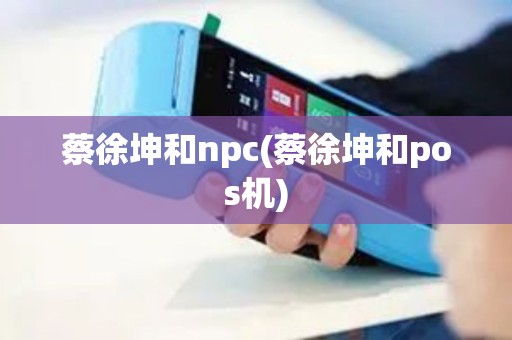 蔡徐坤和npc(蔡徐坤和pos机)