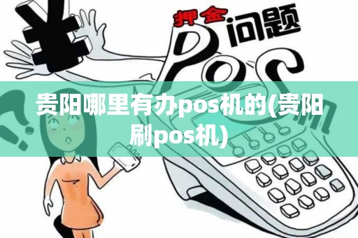 贵阳哪里有办pos机的(贵阳刷pos机)