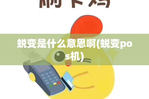 蜕变是什么意思啊(蜕变pos机)