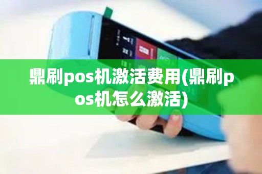 鼎刷pos机激活费用(鼎刷pos机怎么激活)