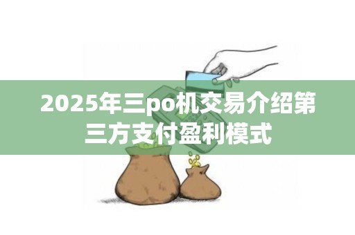 2025年三po机交易介绍第三方支付盈利模式