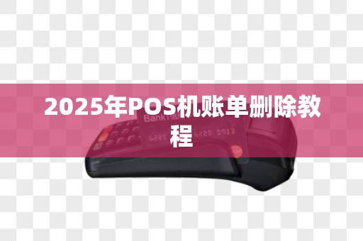 2025年POS机账单删除教程