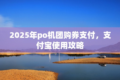 2025年po机团购券支付，支付宝使用攻略