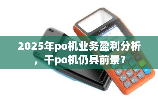 2025年po机业务盈利分析，干po机仍具前景？
