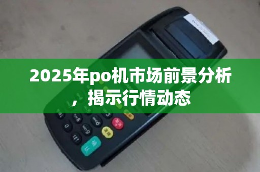 2025年po机市场前景分析，揭示行情动态