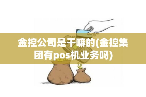 金控公司是干嘛的(金控集团有pos机业务吗)
