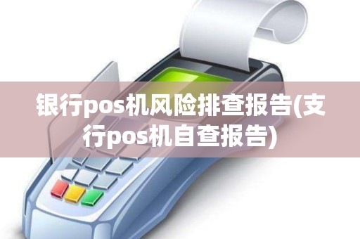 银行pos机风险排查报告(支行pos机自查报告)