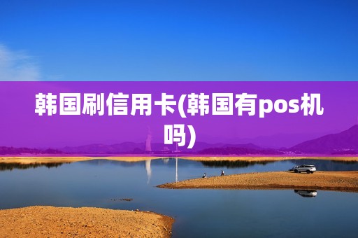 韩国刷信用卡(韩国有pos机吗)