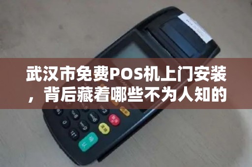 武汉市免费POS机上门安装，背后藏着哪些不为人知的‘套路’