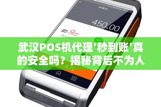 武汉POS机代理‘秒到账’真的安全吗？揭秘背后不为人知的风险！