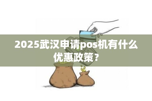 2025武汉申请pos机有什么优惠政策？