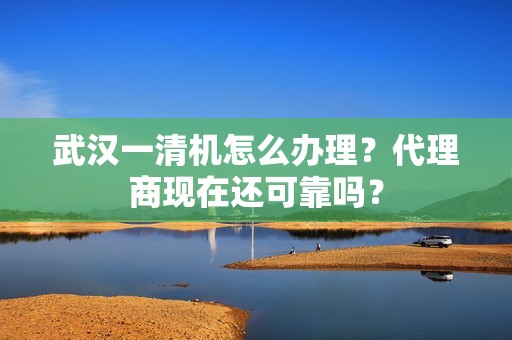 武汉一清机怎么办理？代理商现在还可靠吗？