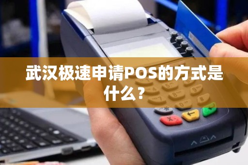 武汉极速申请POS的方式是什么？